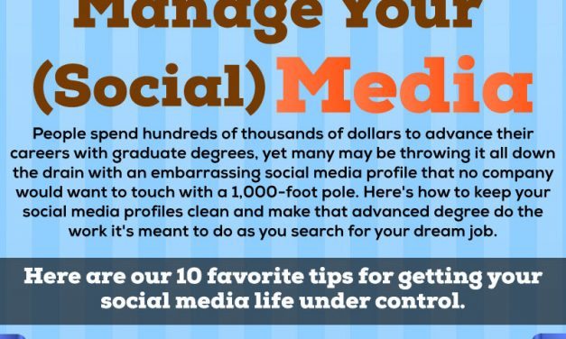 Manage Your (Social) Media [Infographic]
