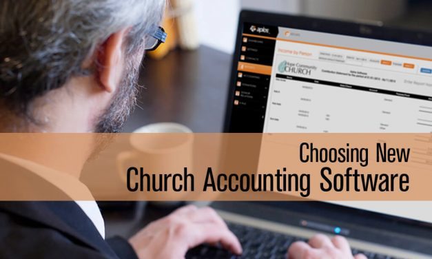 Choosing New Church Accounting Software