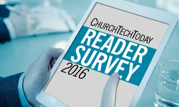 ChurchTechToday Reader Survey 2016