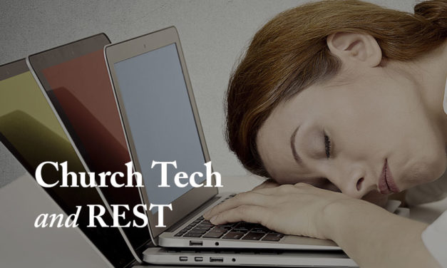 4 Steps to Scheduling Rest for the Church Tech