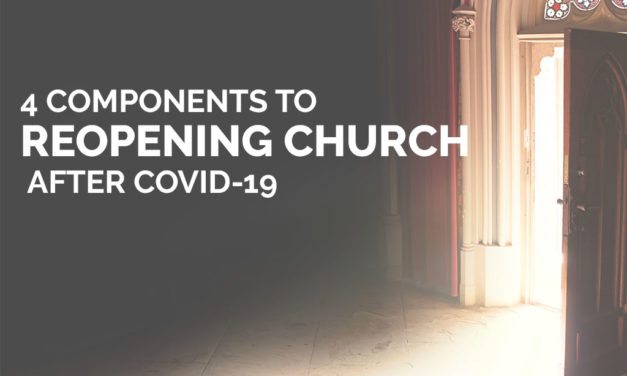 4 Components to Reopening Church After COVID-19