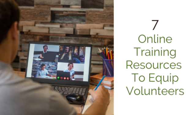 7 Online Training Resources To Equip Volunteers