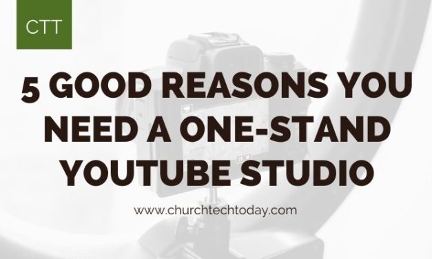 5 Good Reasons You Need A One-Stand YouTube Studio